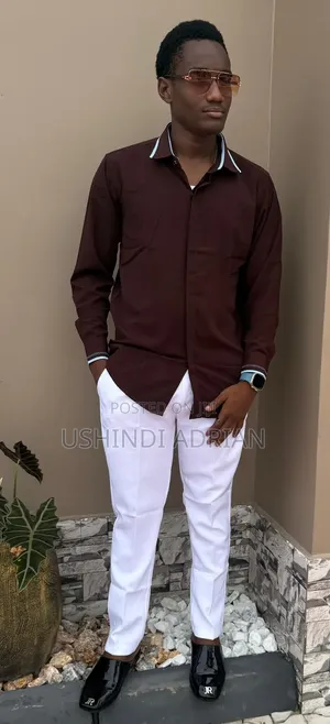 Casual Shirt-High Quality|Sizes: M, L, Xl, 2xl, 3xl Bei TZS 45,000