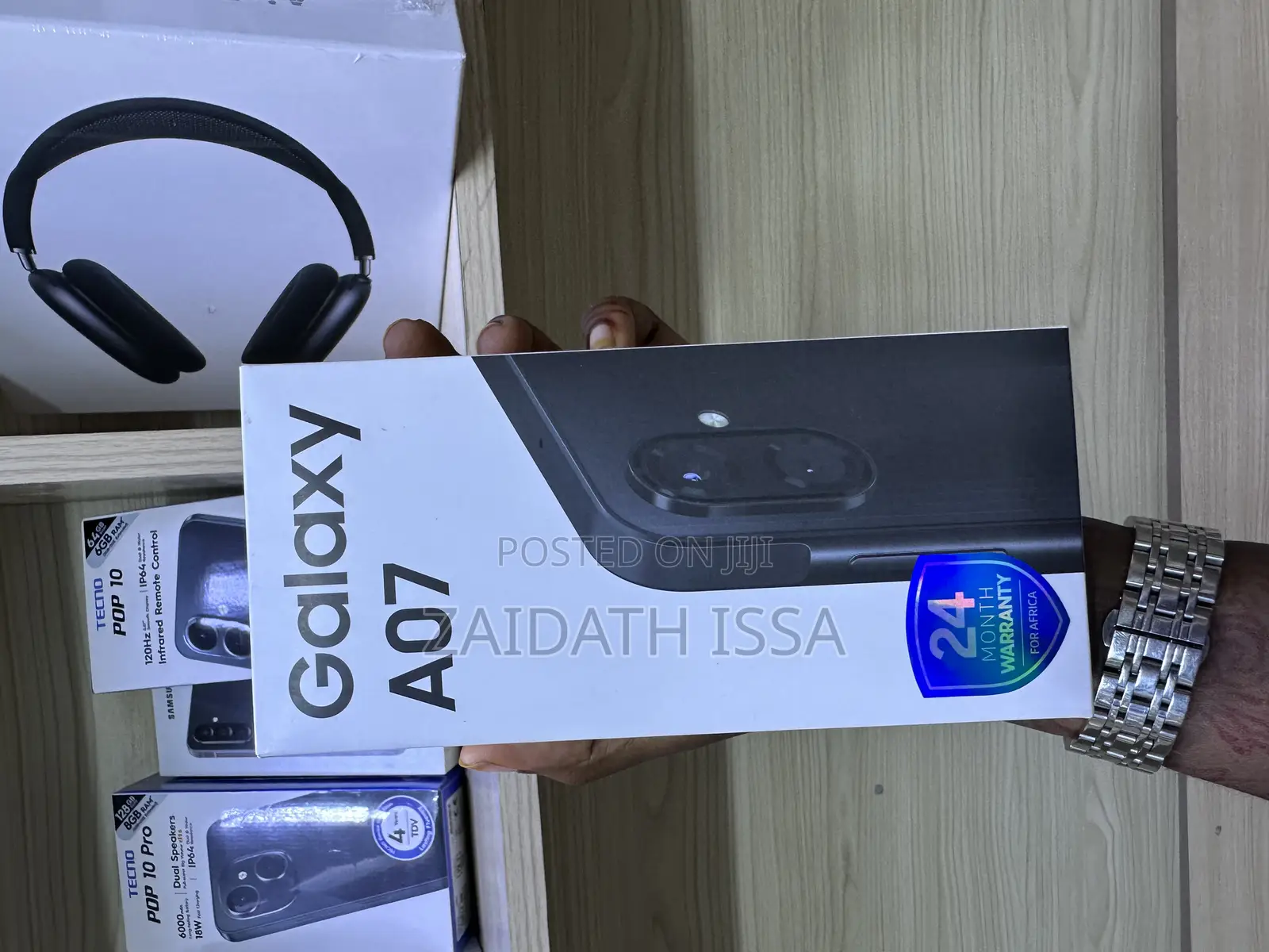 New Samsung Galaxy A07 128 GB Black