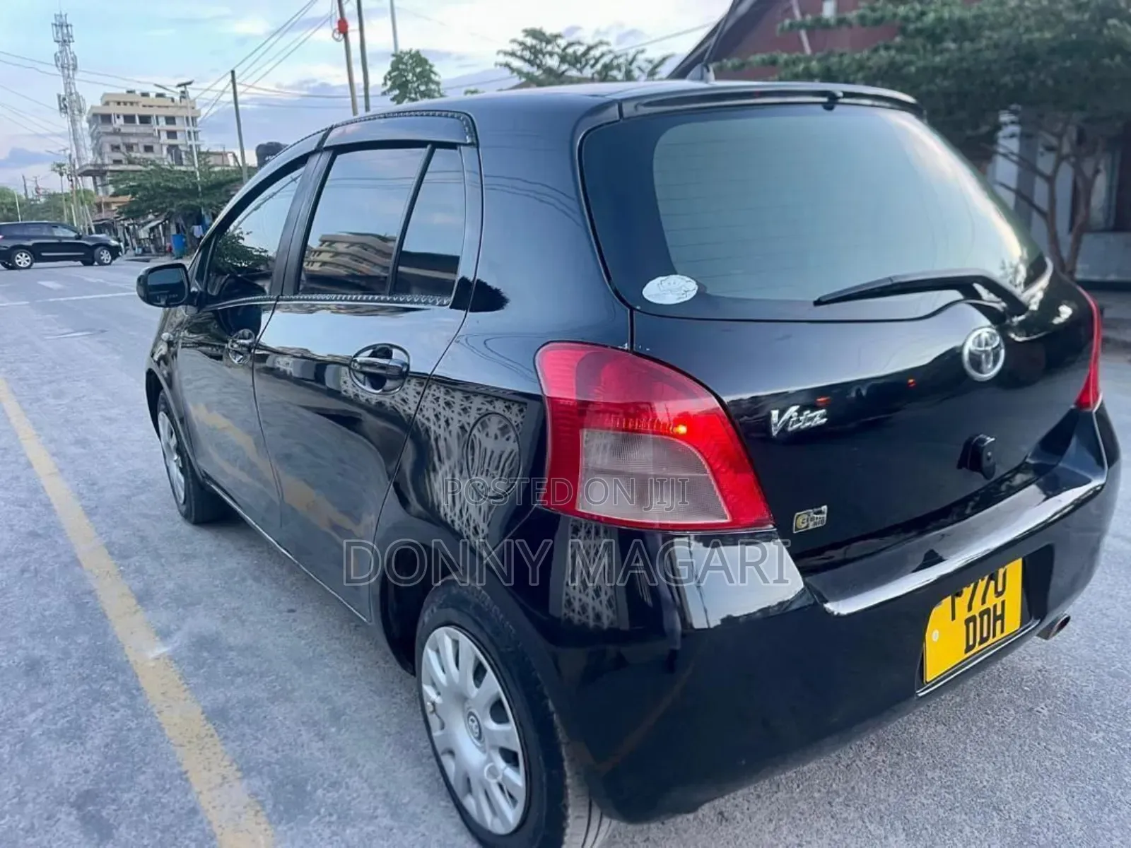 Toyota Vitz 2007 Black