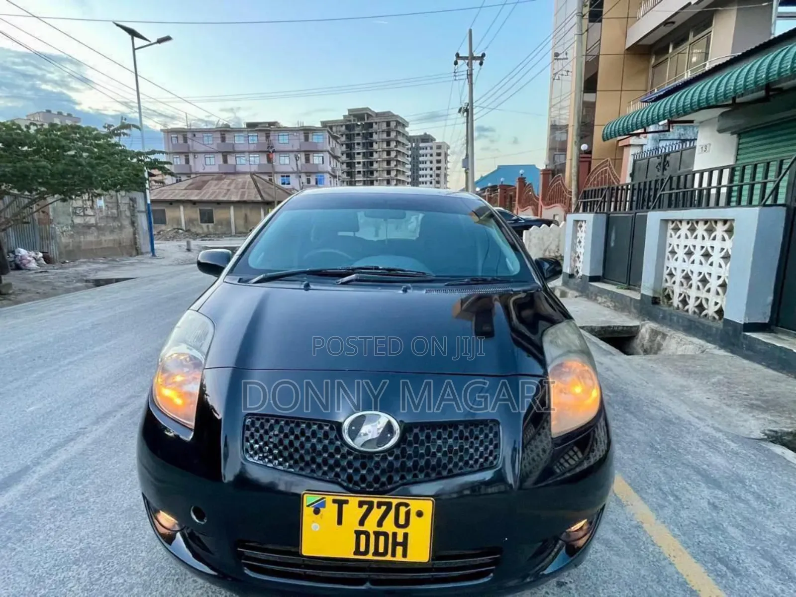 Toyota Vitz 2007 Black