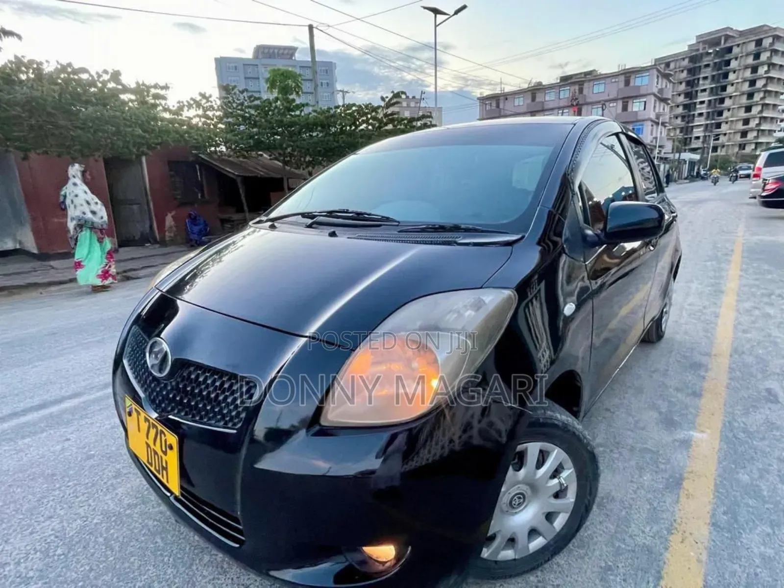 Toyota Vitz 2007 Black