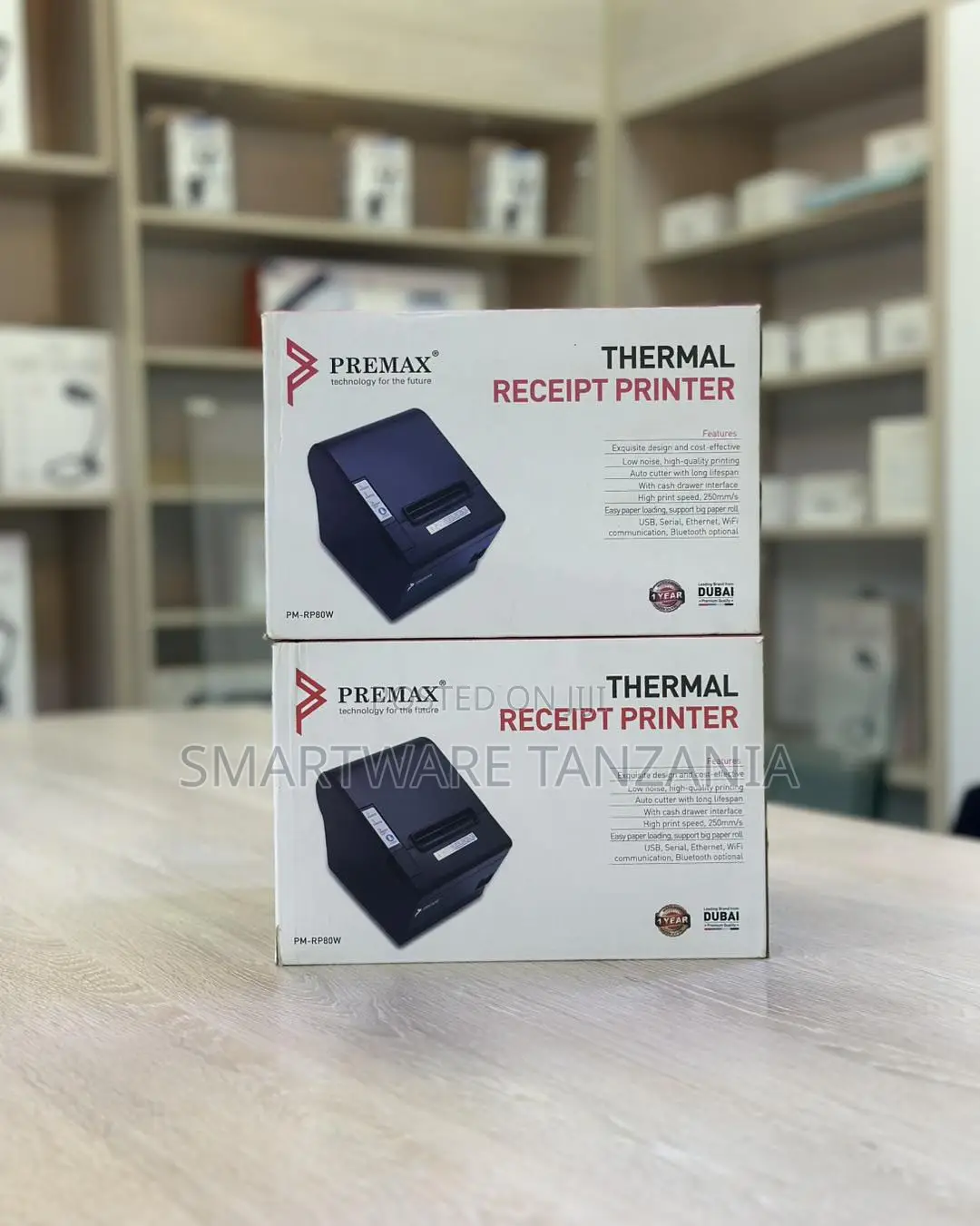 Premax Pm-Rp80w Thermal Receipt Printer Usb Wifi Ethernet