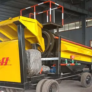 Gold Mining Washing Plant/Equipment for Alluvial River Sand Mining