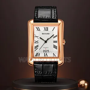 Skmei Brand Men's and Women's Original Watches Genuine Leather Straps