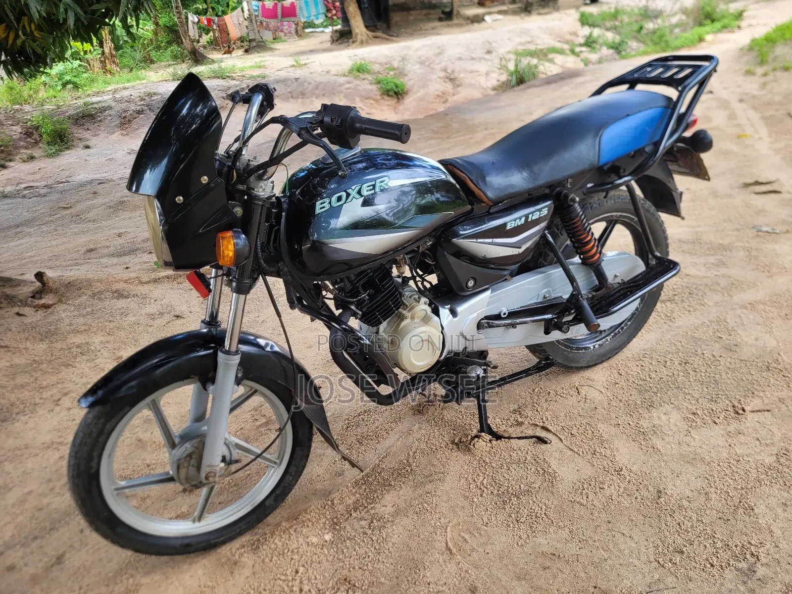 Bajaj Boxer 125 2026 Black