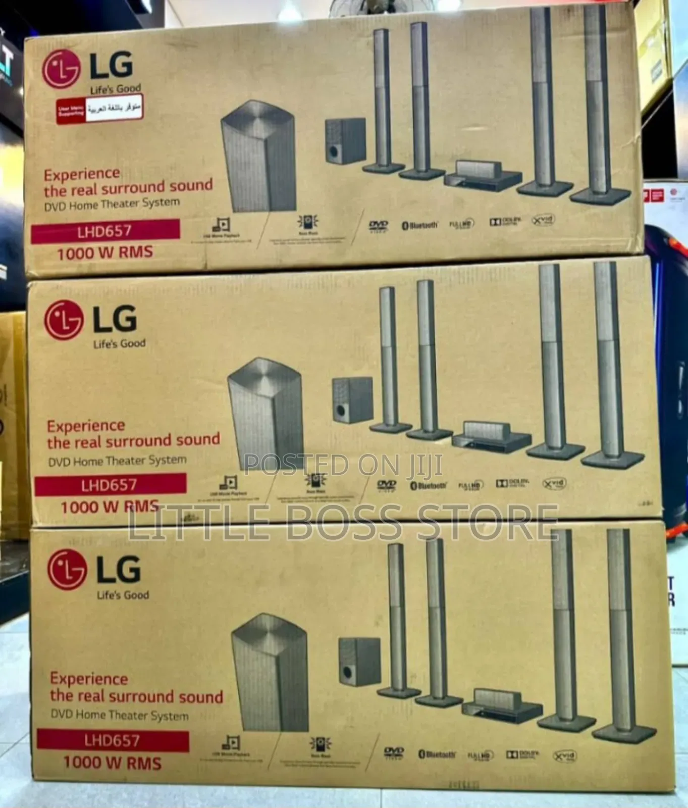 Lg Home Theater (Model Lhd 657)