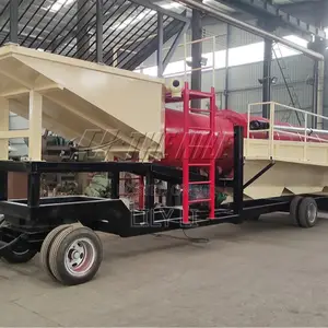 Gold Washing Plant With Gravity Separator Wash Machine/Trommel Plant