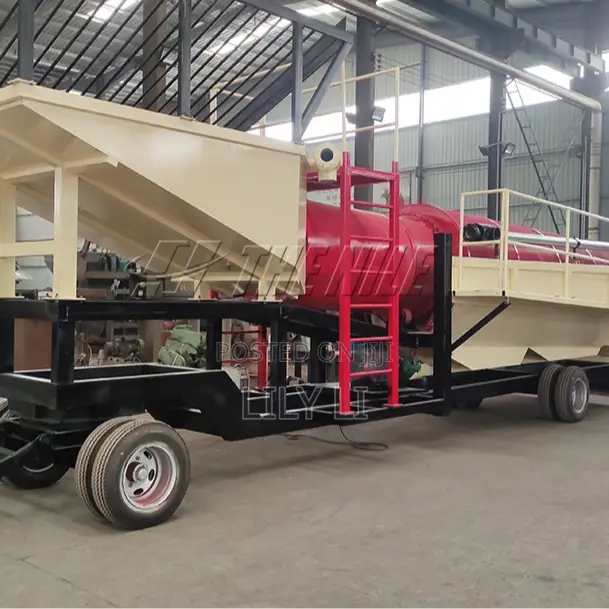 Gold Washing Plant With Gravity Separator Wash Machine/Trommel Plant
