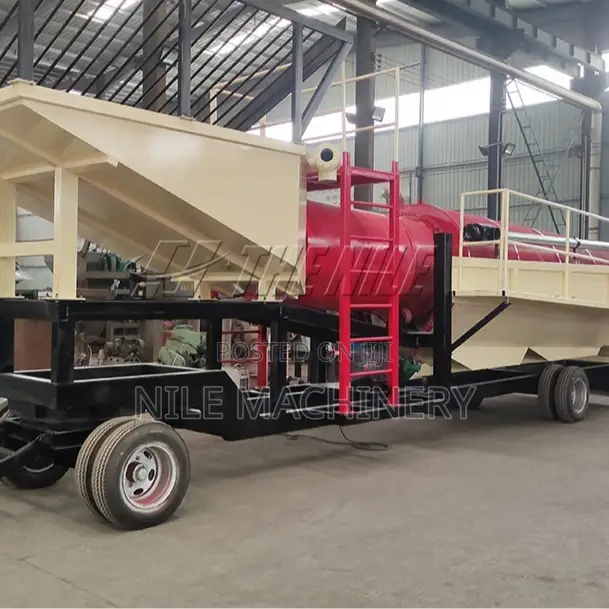 Gold Washing Plant With Gravity Separator Wash Machine/Trommel Plant
