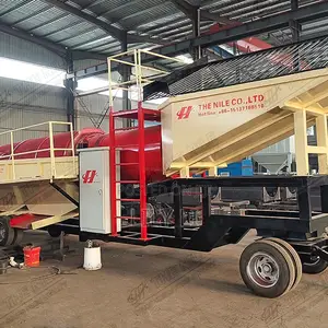 Gold Washing Plant With Gravity Separator Wash Machine/Trommel Plant