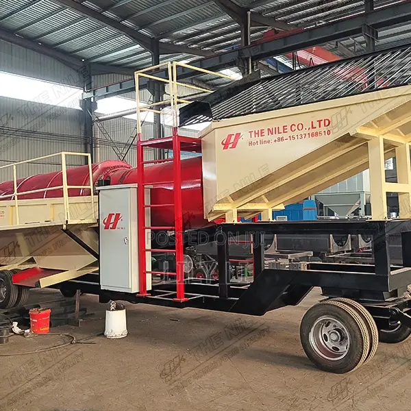 Gold Washing Plant With Gravity Separator Wash Machine/Trommel Plant