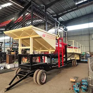 Gold Washing Plant With Gravity Separator Wash Machine/Trommel Plant