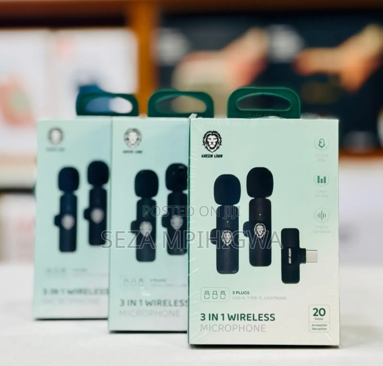 *Green Lion 3 in 1 Mic