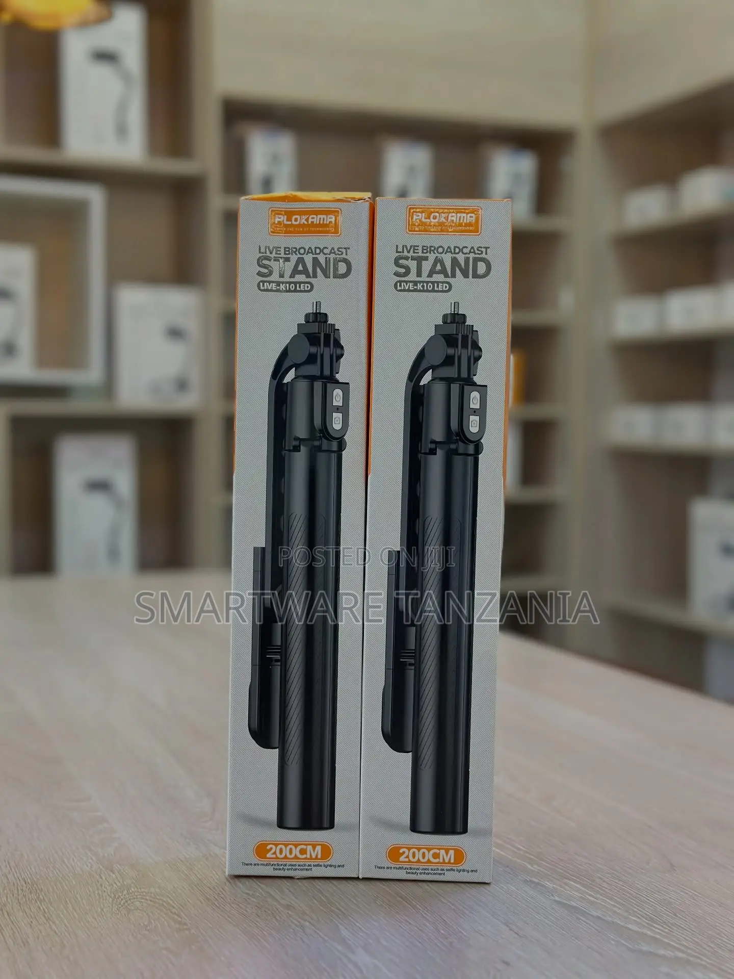 Plokama Live- Led 200cm Live Broadcast Stand Tripod