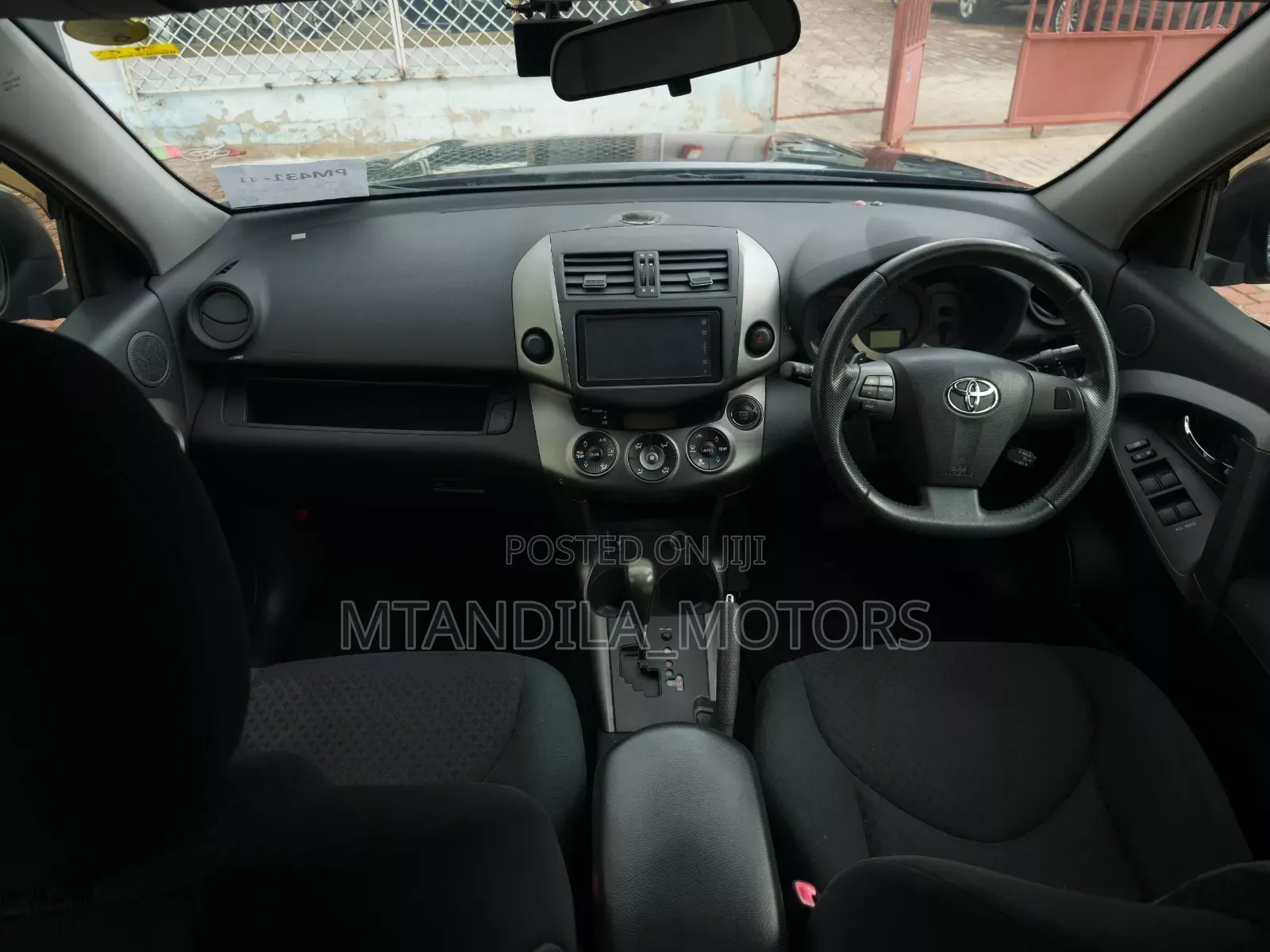 Toyota Vanguard 2012 Black