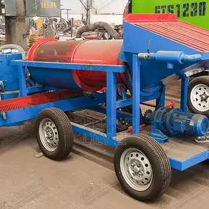 5tphmobile Small-scale Alluvial Sand Gold Recovery Gravity Separator