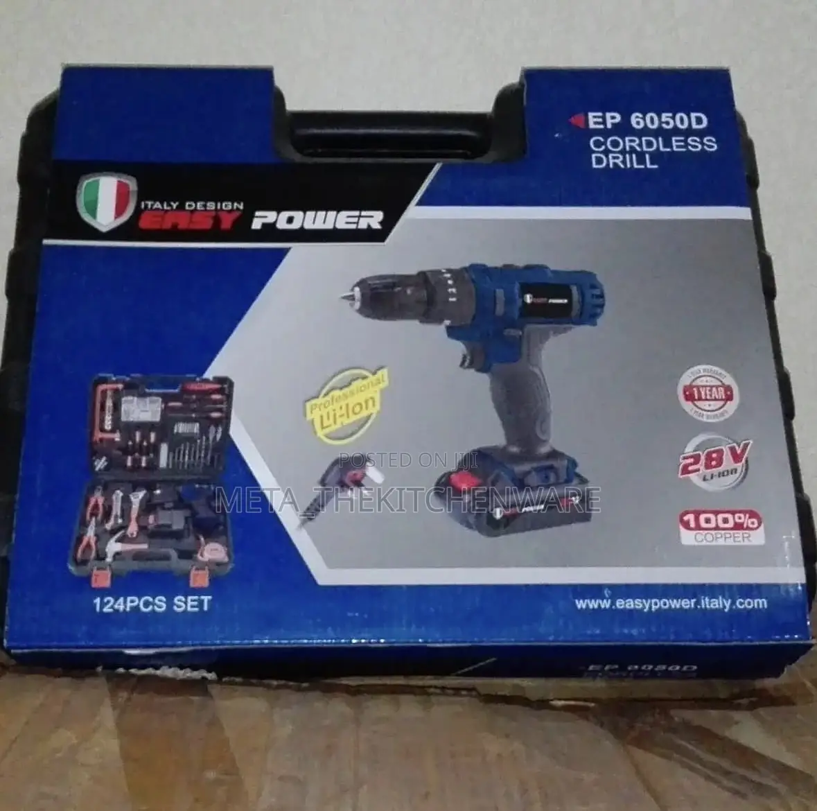 Easy Power Cordless Grill Set
