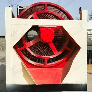 River Gold Washing Plant 100tph Rotary Trommel Washing Machine