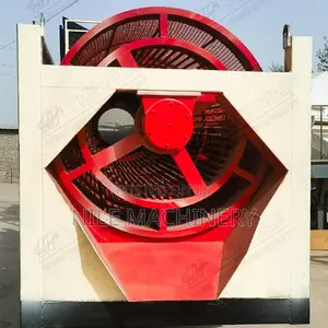 River Gold Washing Plant 100tph Rotary Trommel Washing Machine