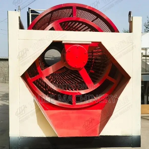 River Gold Washing Plant 100tph Rotary Trommel Washing Machine