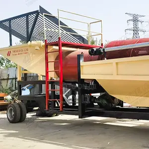 River Gold Washing Plant 100tph Rotary Trommel Washing Machine