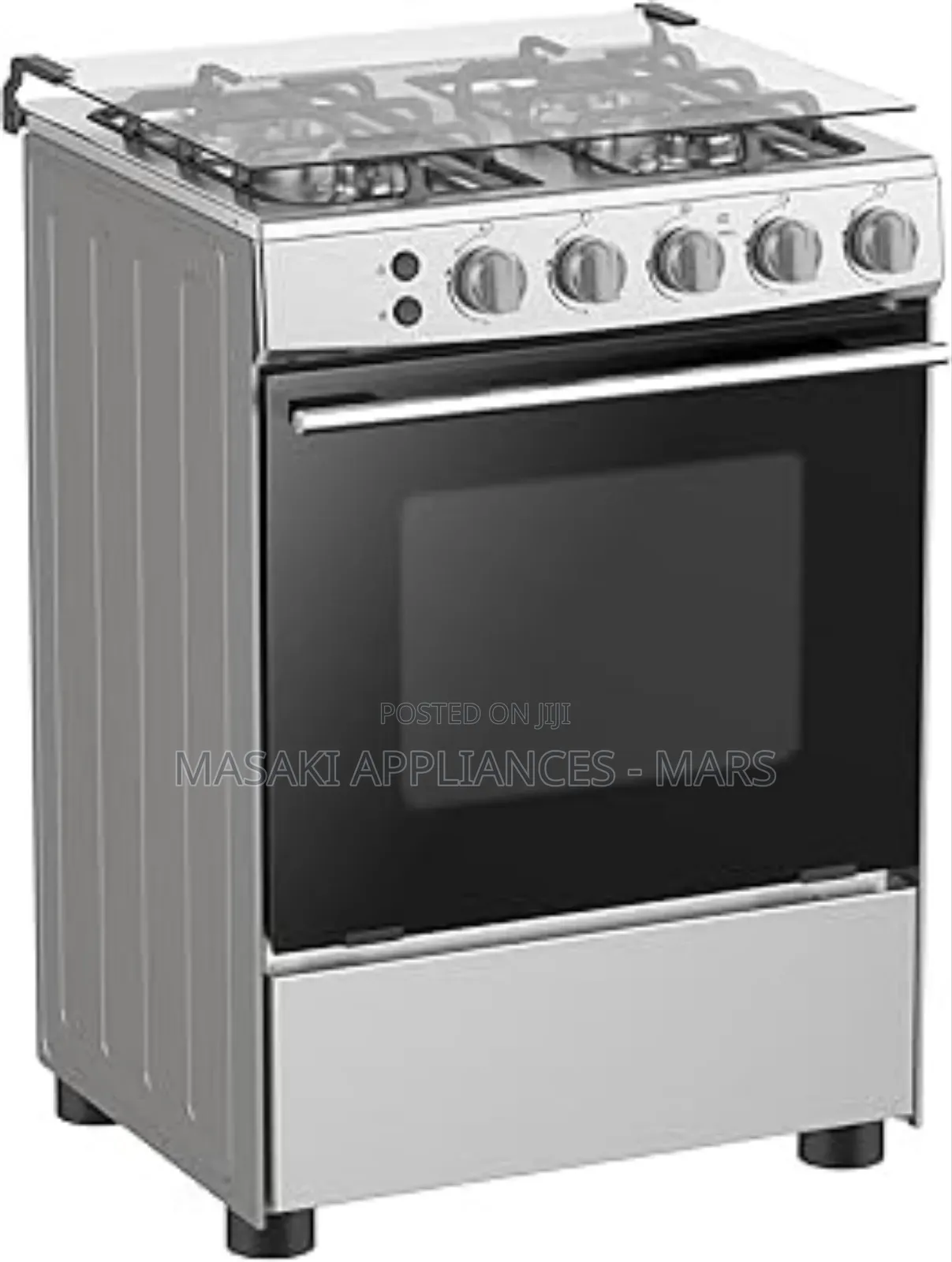 Hisense 60cm X 57cm Full Gas Cooker With Gas Oven Model No: Hfg60121x