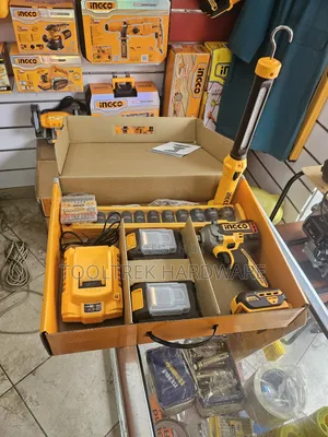 Ingco Impact Wrench 400nm With Rechargable Light