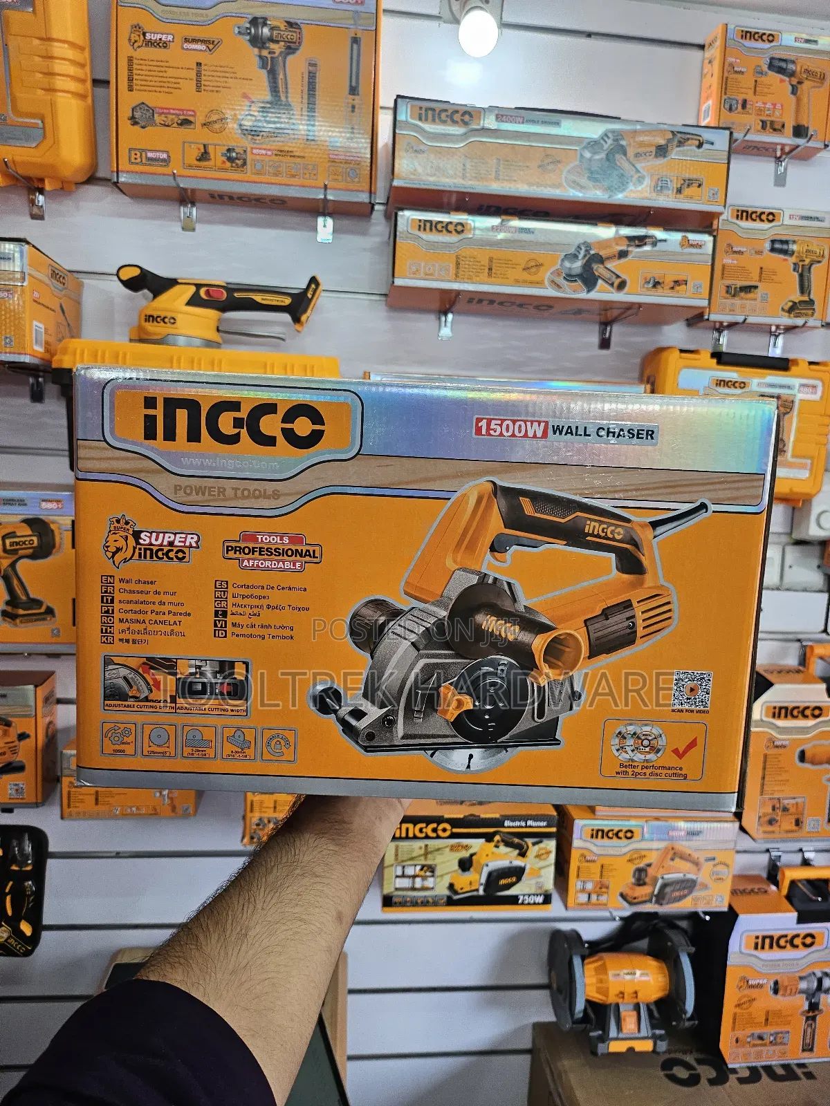 Ingco Wall Chaser 1500w