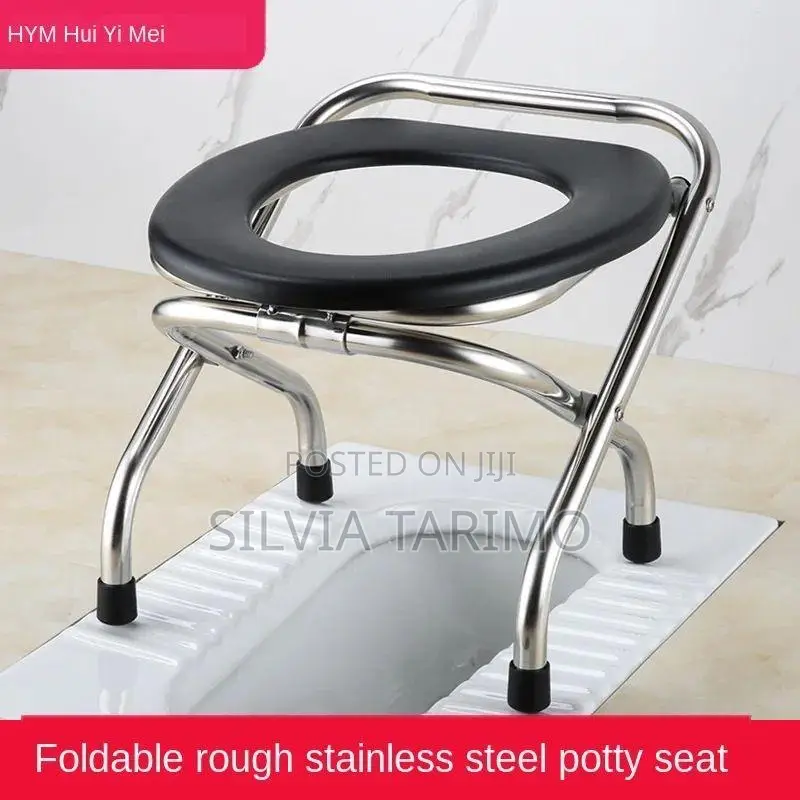 Foldable Stainless Steel Potty Seat