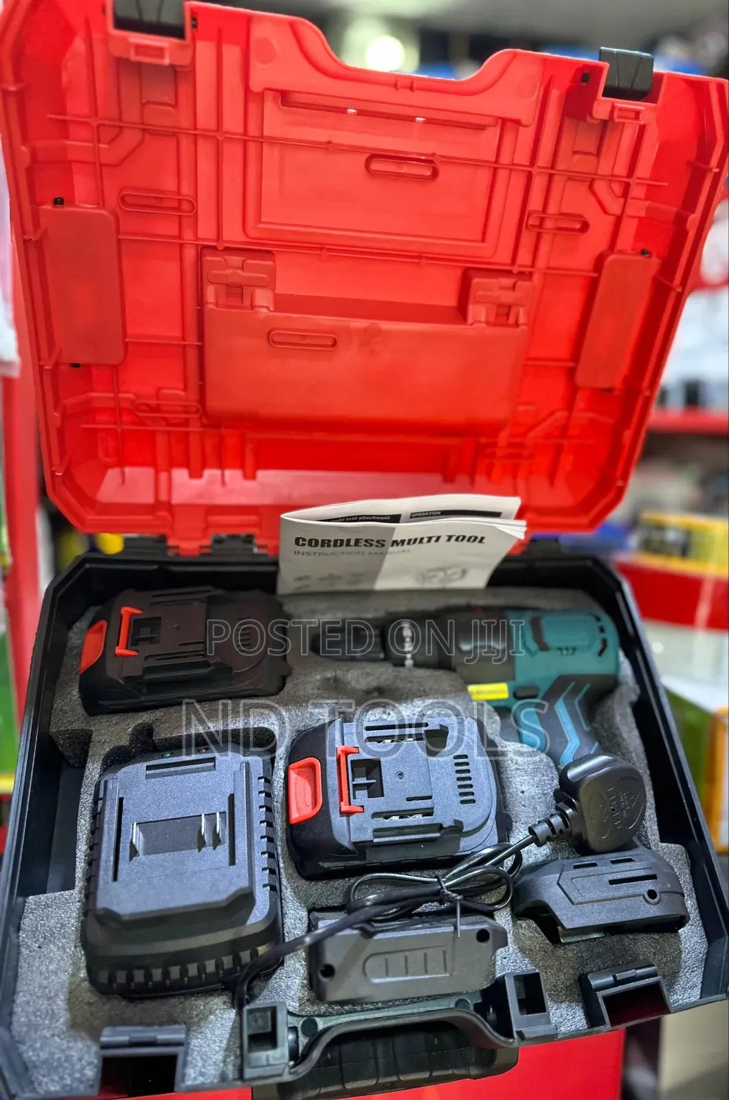 Multi-Head Cordless Drill Set