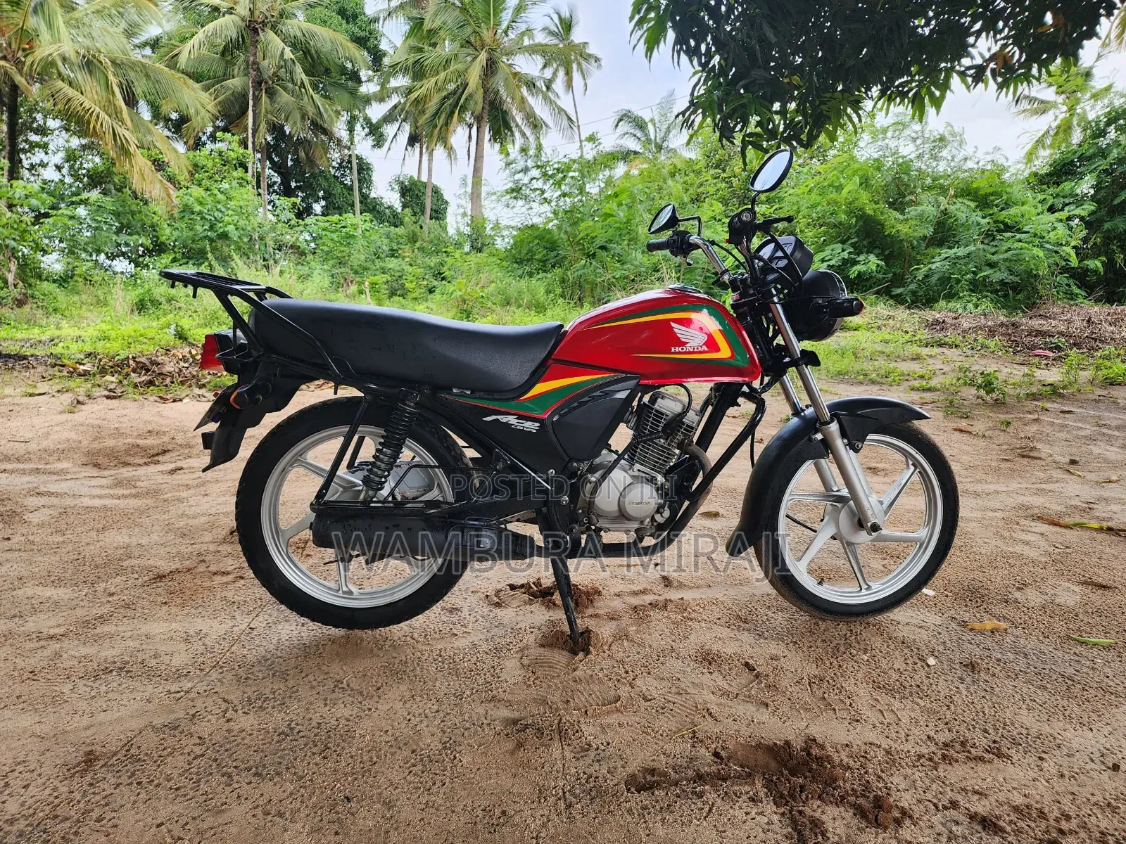 New Honda CB 2025 Red