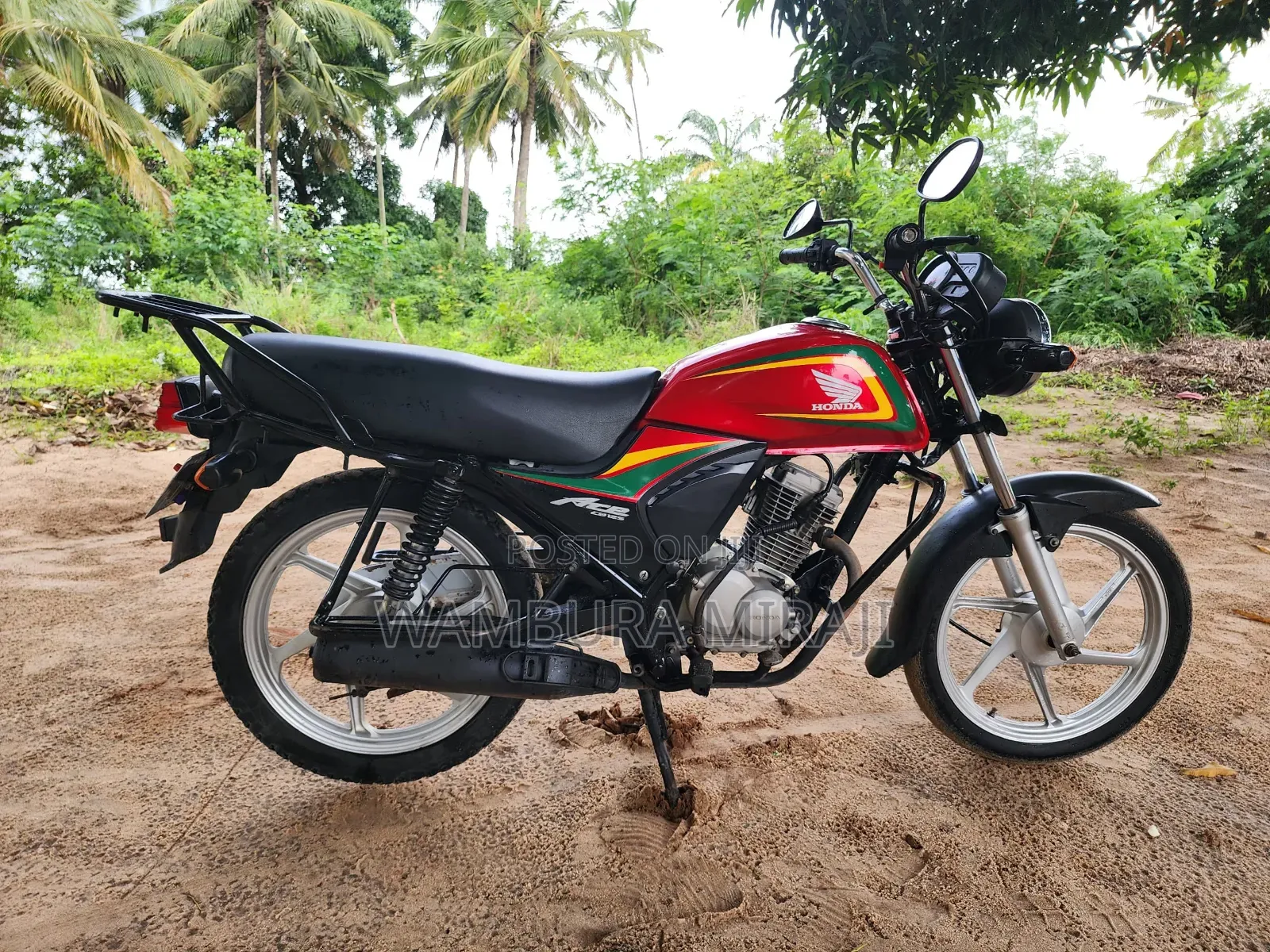 New Honda CB 2025 Red