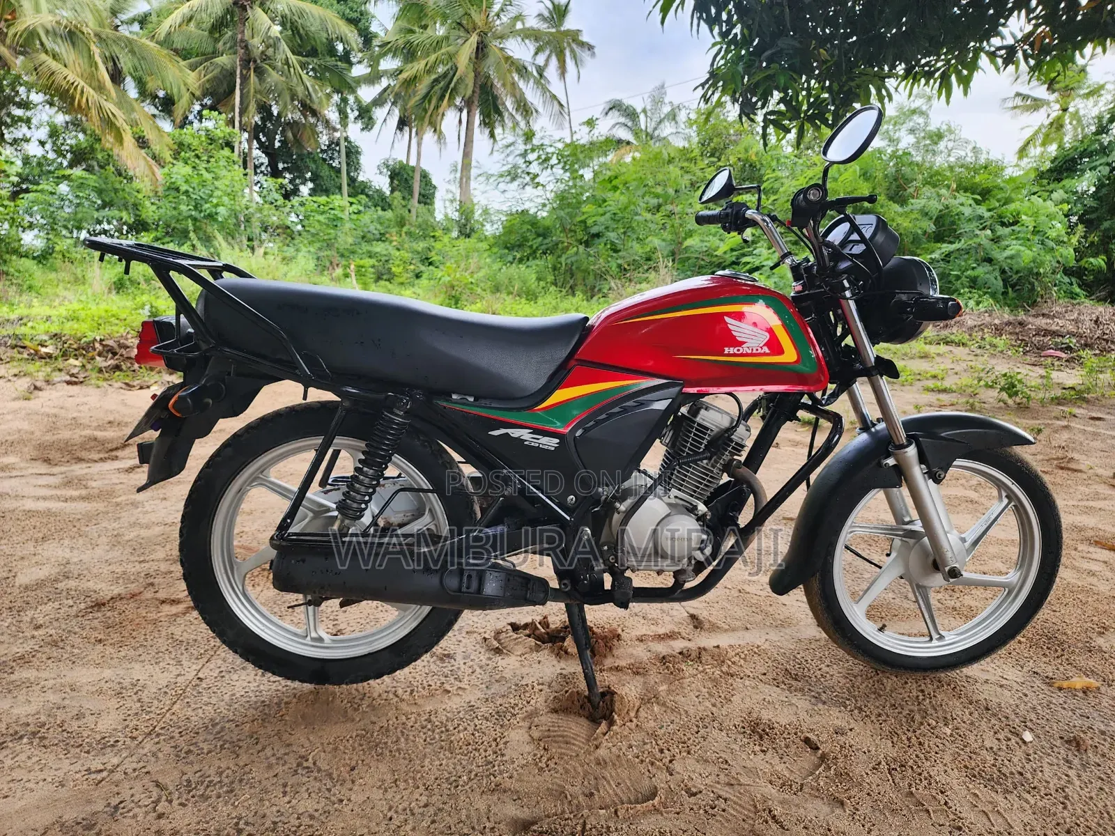 New Honda CB 2025 Red