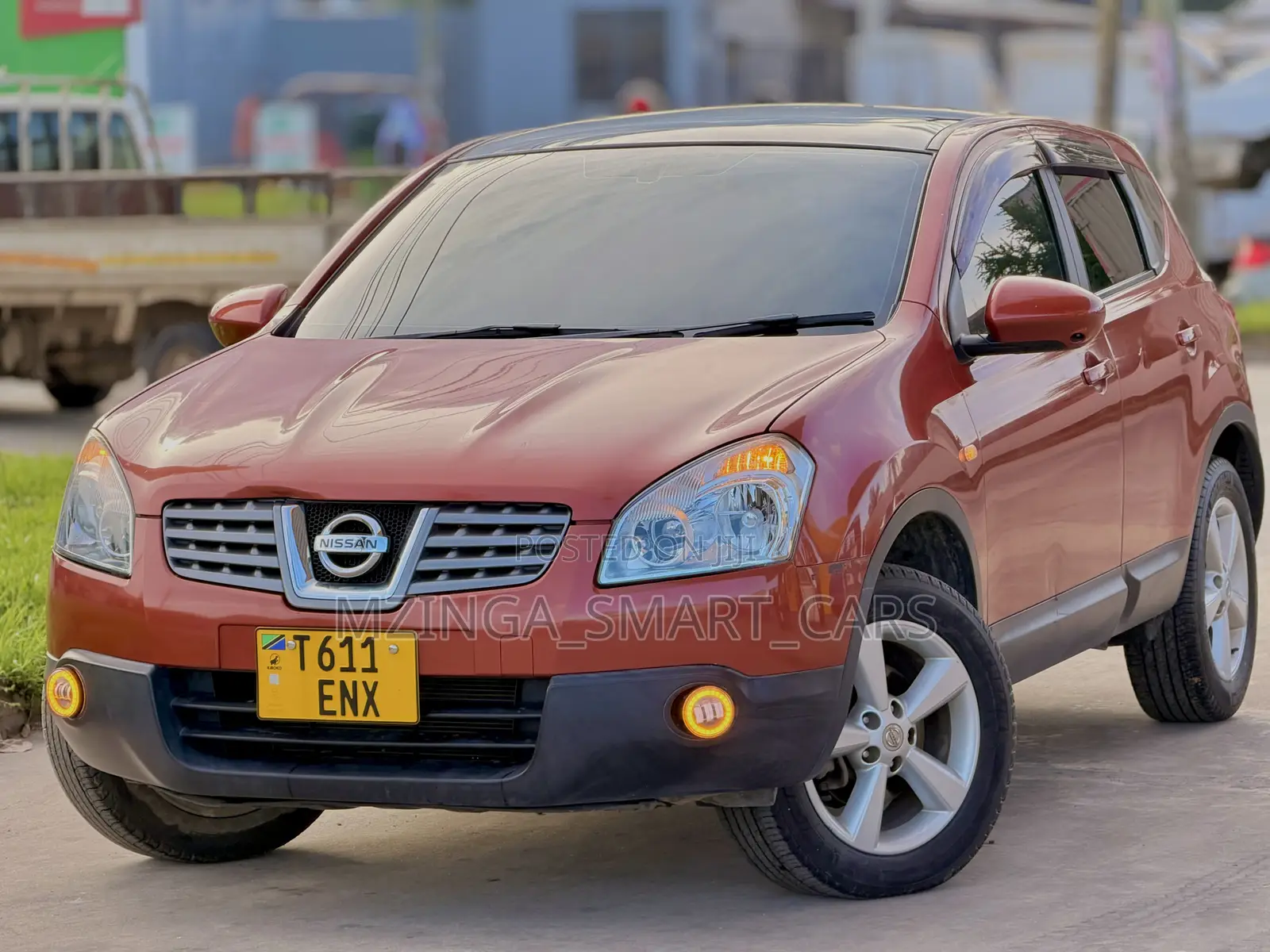 Nissan Dualis 2010 Maroon