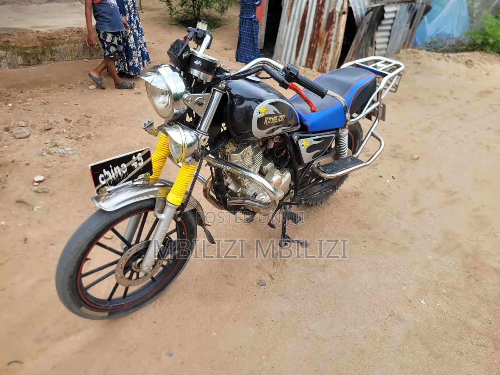 Simba Rover Scooter 150cc 2025 Black