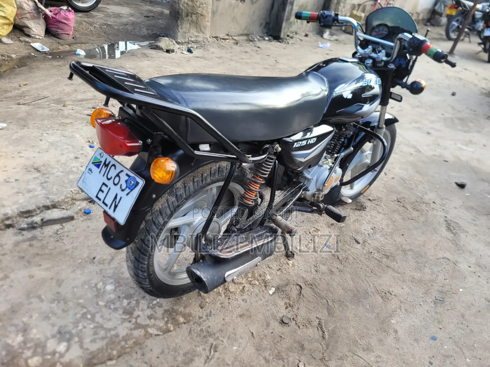 Bajaj Boxer 125 2025 Black