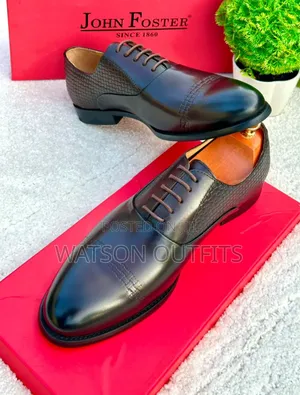 Men's Leather Shoes John Foster Brand 2 Amazing Colours