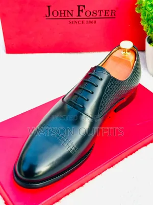 Men's Leather Shoes John Foster Brand 2 Amazing Colours