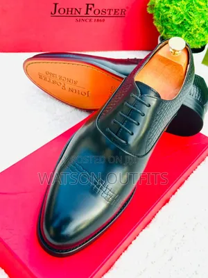 Men's Leather Shoes John Foster Brand 2 Amazing Colours