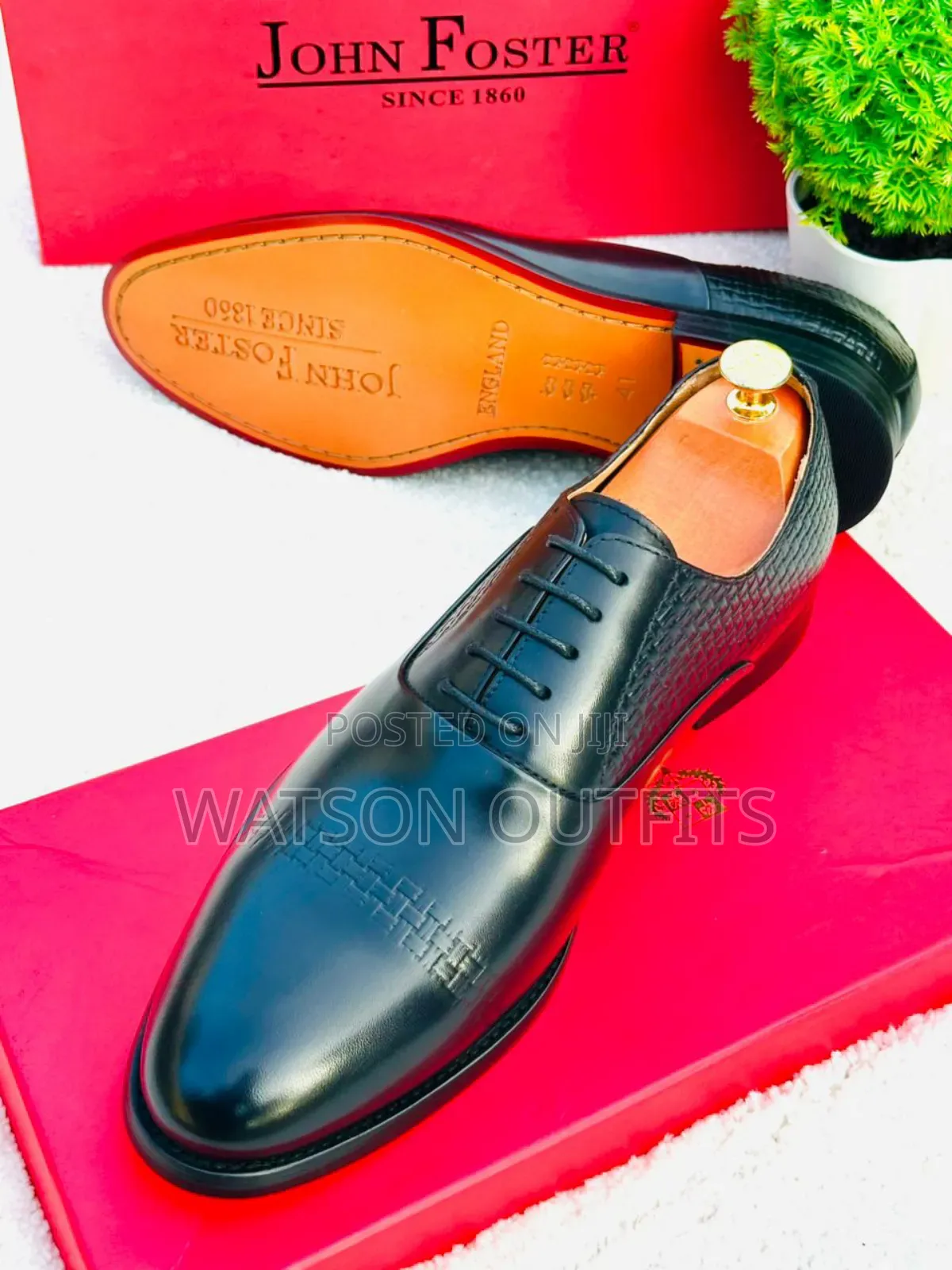 Men's Leather Shoes John Foster Brand 2 Amazing Colours