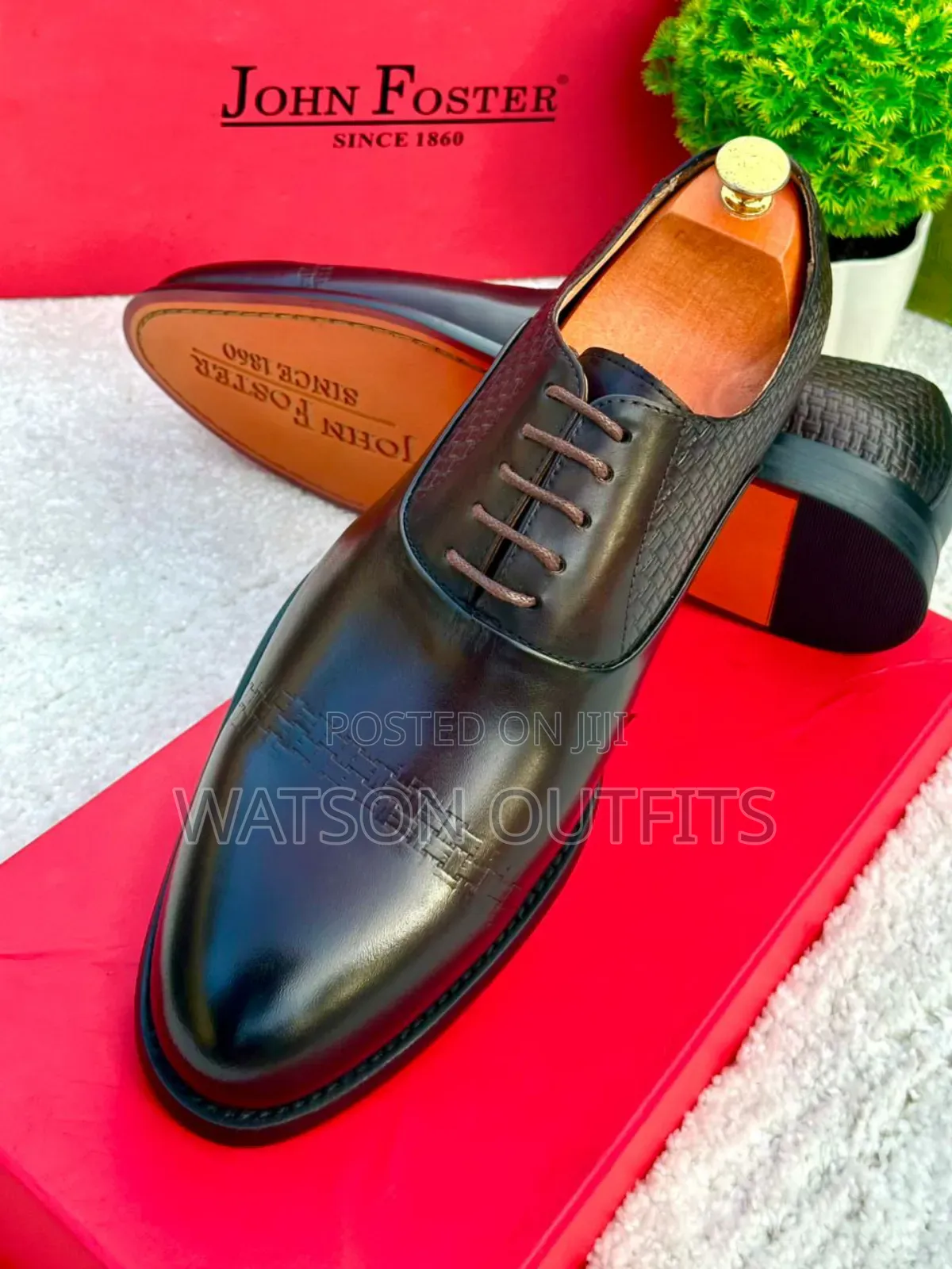 Men's Leather Shoes John Foster Brand 2 Amazing Colours