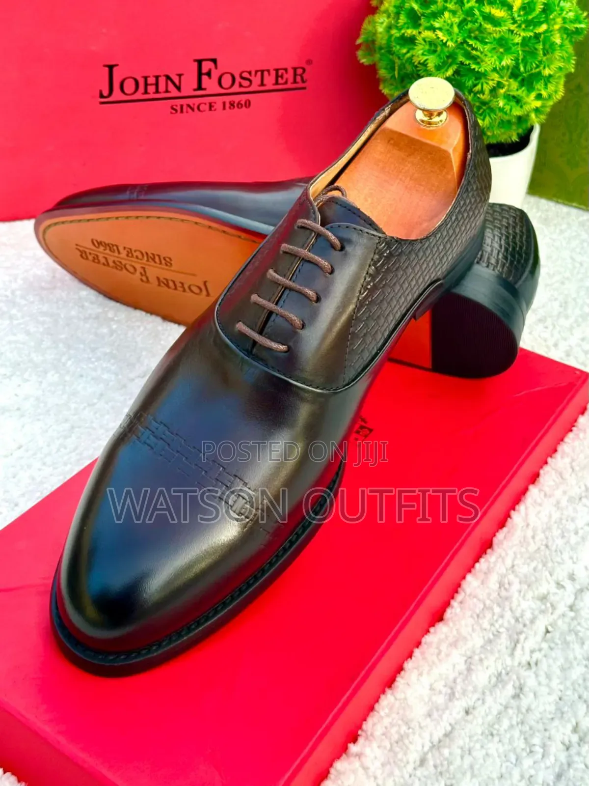 Men's Leather Shoes John Foster Brand 2 Amazing Colours