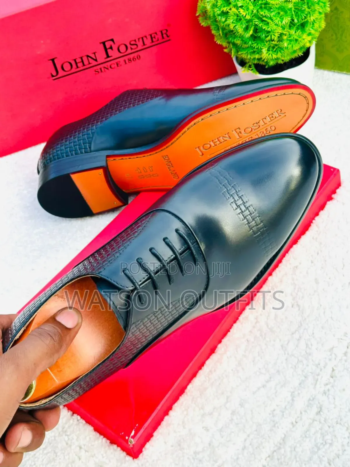 Men's Leather Shoes John Foster Brand 2 Amazing Colours