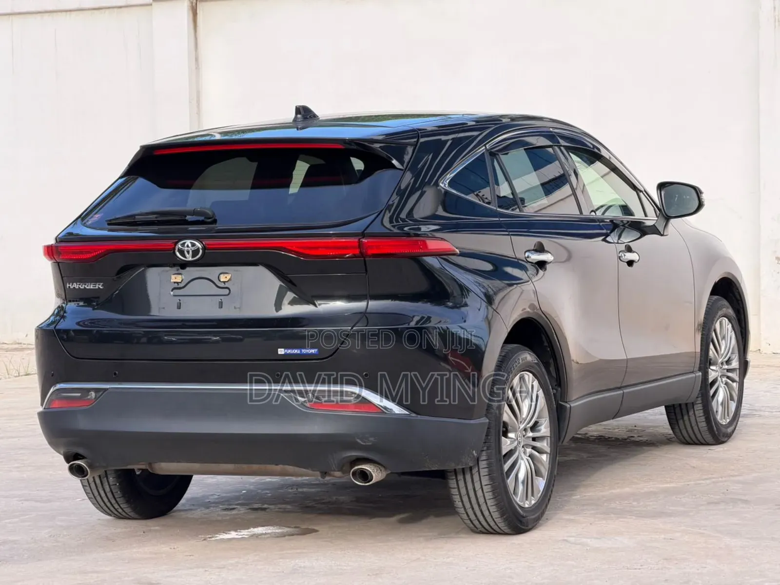 Toyota Harrier 2020 Black