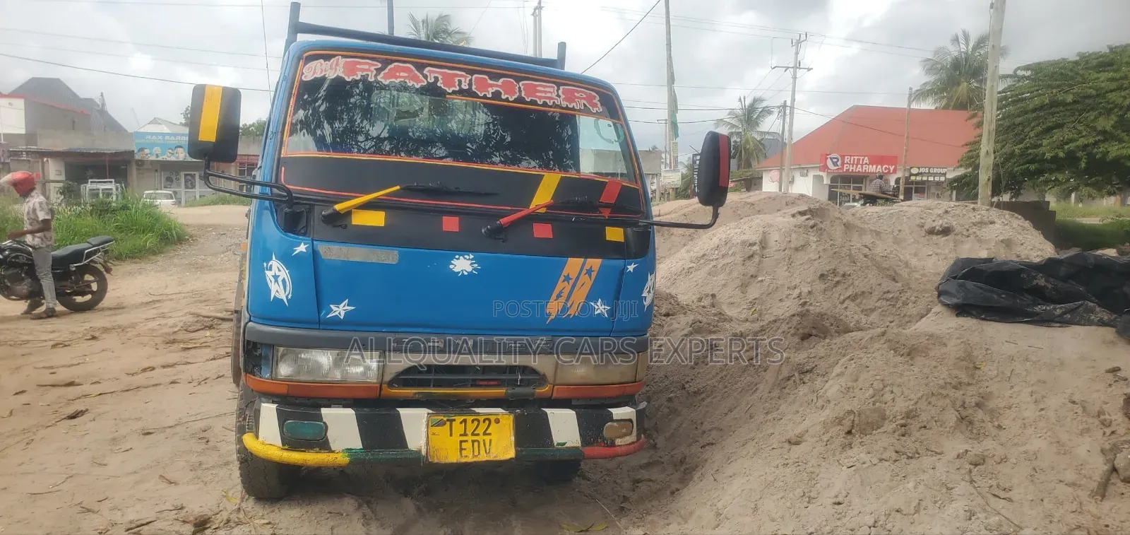Mitsubishi Canter Tipper 4d33 1997 Blue