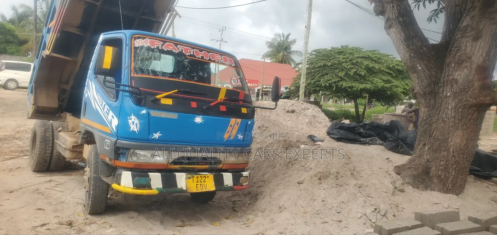 Mitsubishi Canter Tipper 4d33 1997 Blue