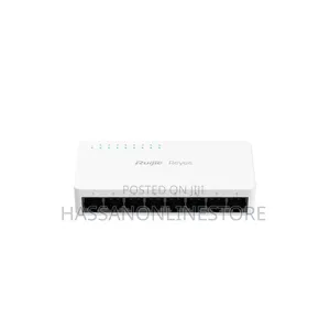 Ruijie Rg-Es08f, 8-Port 10/100 MBPS Unmanaged Non-Poe Switch