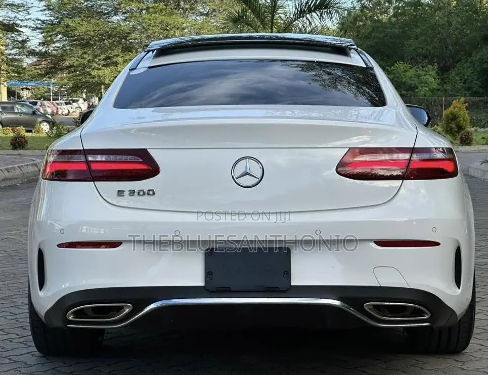 Mercedes-Benz E200 2018 White
