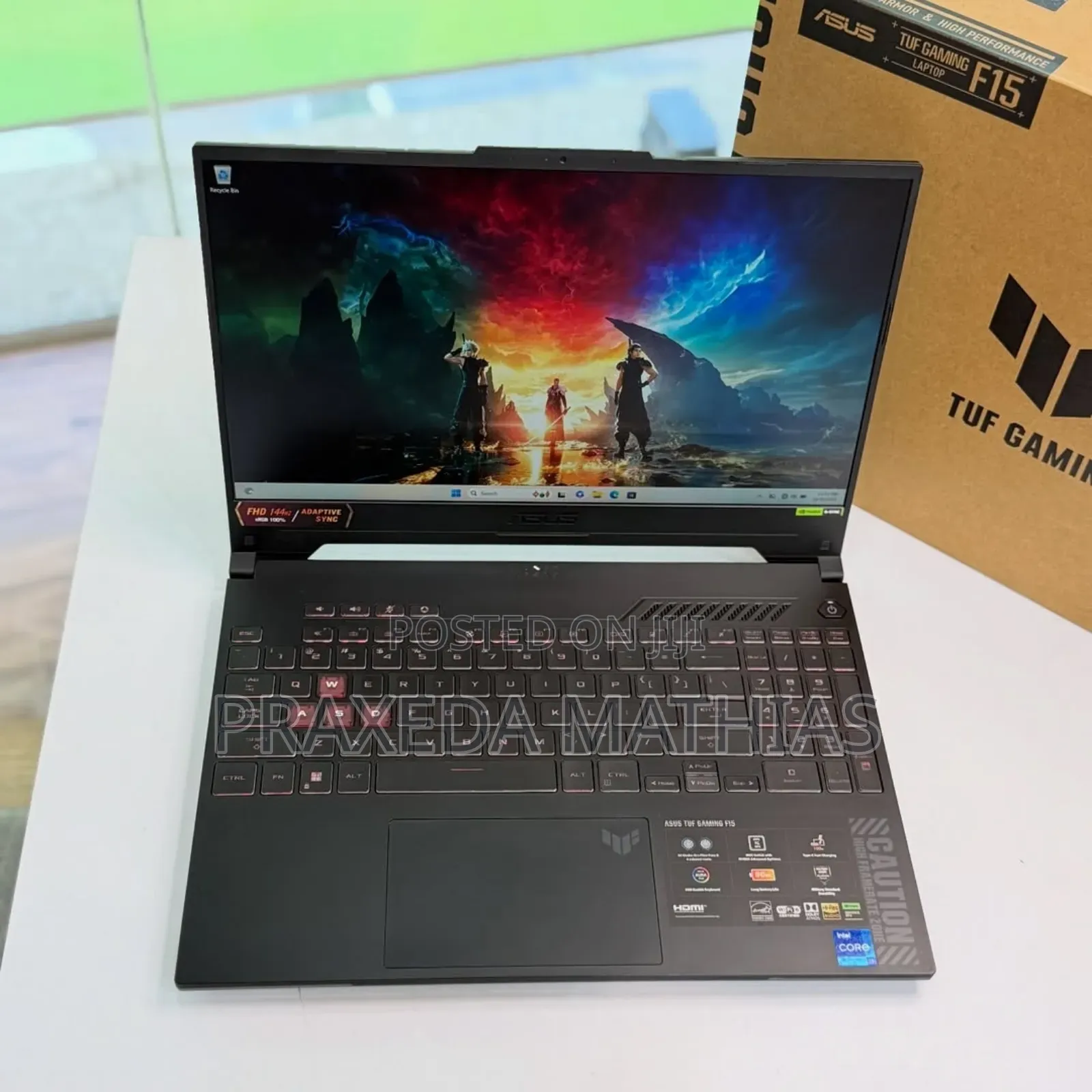 Laptop Asus TUF Gaming A15 16GB Intel Core i7 SSD 512GB