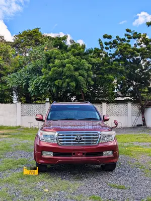 Toyota Land Cruiser 2009 Maroon